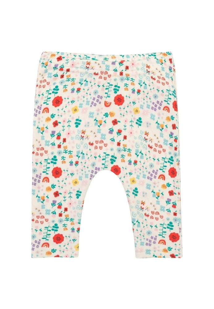  Infancie 3-Pc 100% Cotton Baby Pants 0-12m (In the garden)